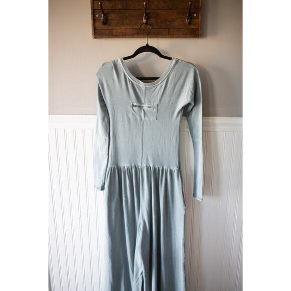 Free People Hot Shot Wide Leg Onesie Jumpsuit Small - Picture 5 of 5